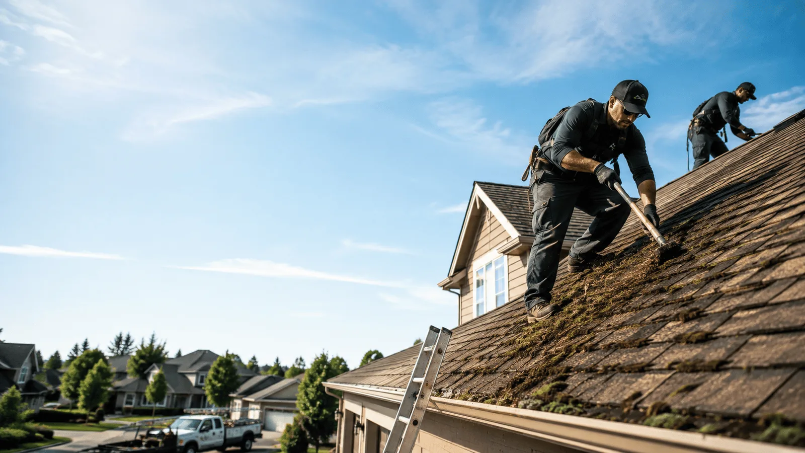 Roof Moss Removal in Angola, LA near me